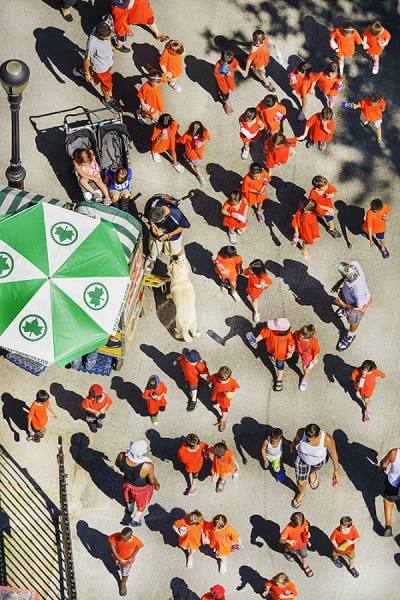 Photograph Mitchell Funk Orange From Above on One Eyeland